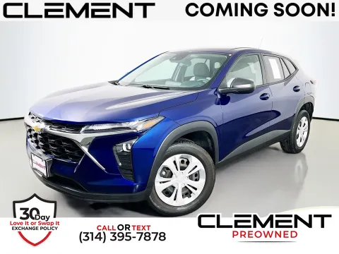 Blue 2024 Chevrolet Trax LS for sale in Florissant, MO