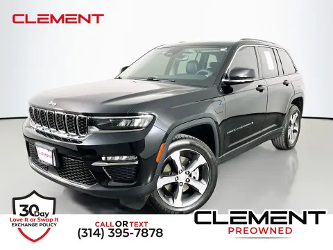 Black 2022 Jeep Grand Cherokee 4xe for sale in Florissant, MO