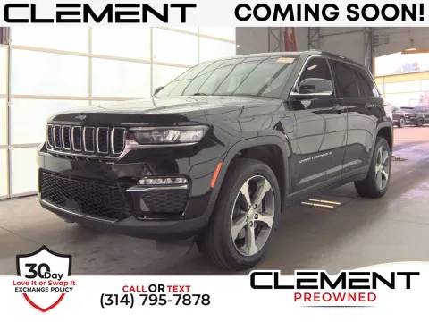Black 2022 Jeep Grand Cherokee 4xe for sale in Florissant, MO