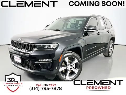 Black 2022 Jeep Grand Cherokee 4xe for sale in Florissant, MO