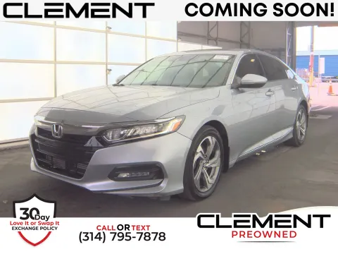 Silver 2018 Honda Accord EX-L 2.0T for sale in Florissant, MO