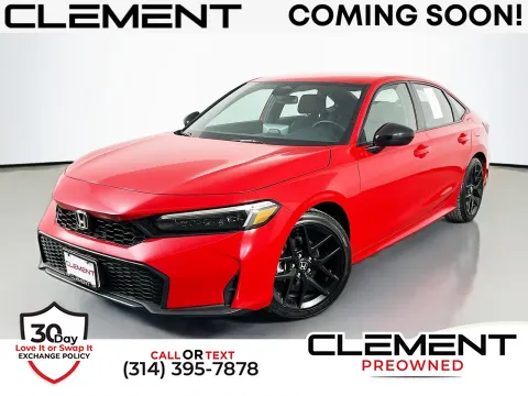 Red 2025 Honda Civic Sport for sale in Florissant, MO