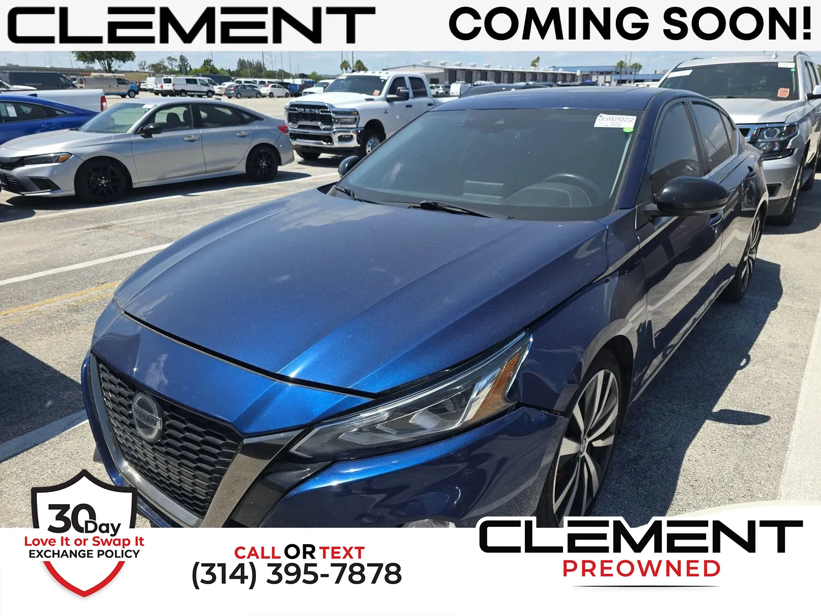 Blue 2020 Nissan Altima 2.5 SR for sale in Florissant, MO