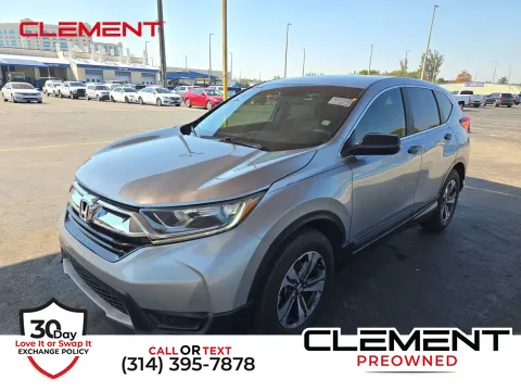 Silver 2017 Honda CR-V LX for sale in Florissant, MO
