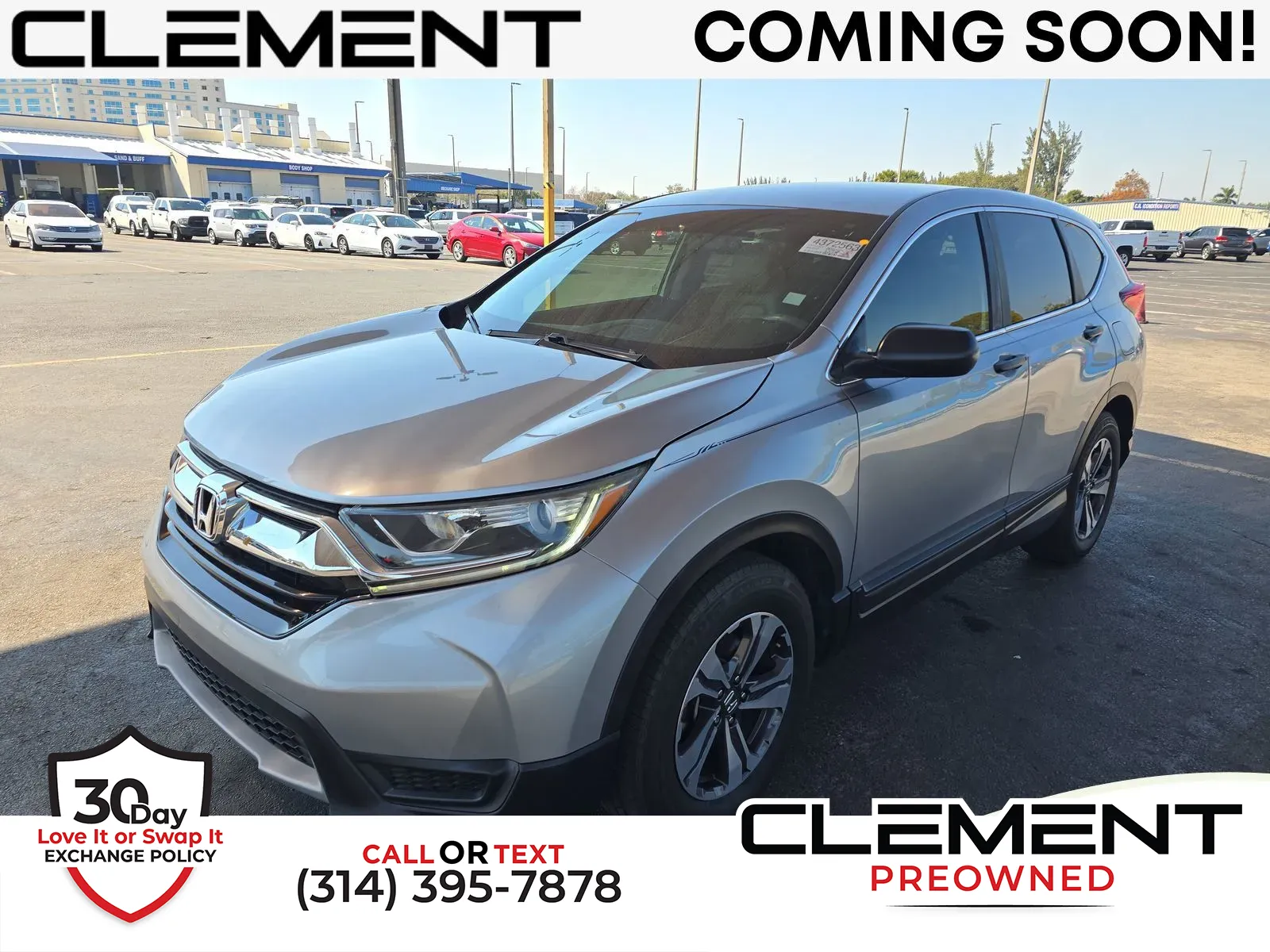 Silver 2017 Honda CR-V LX for sale in Florissant, MO