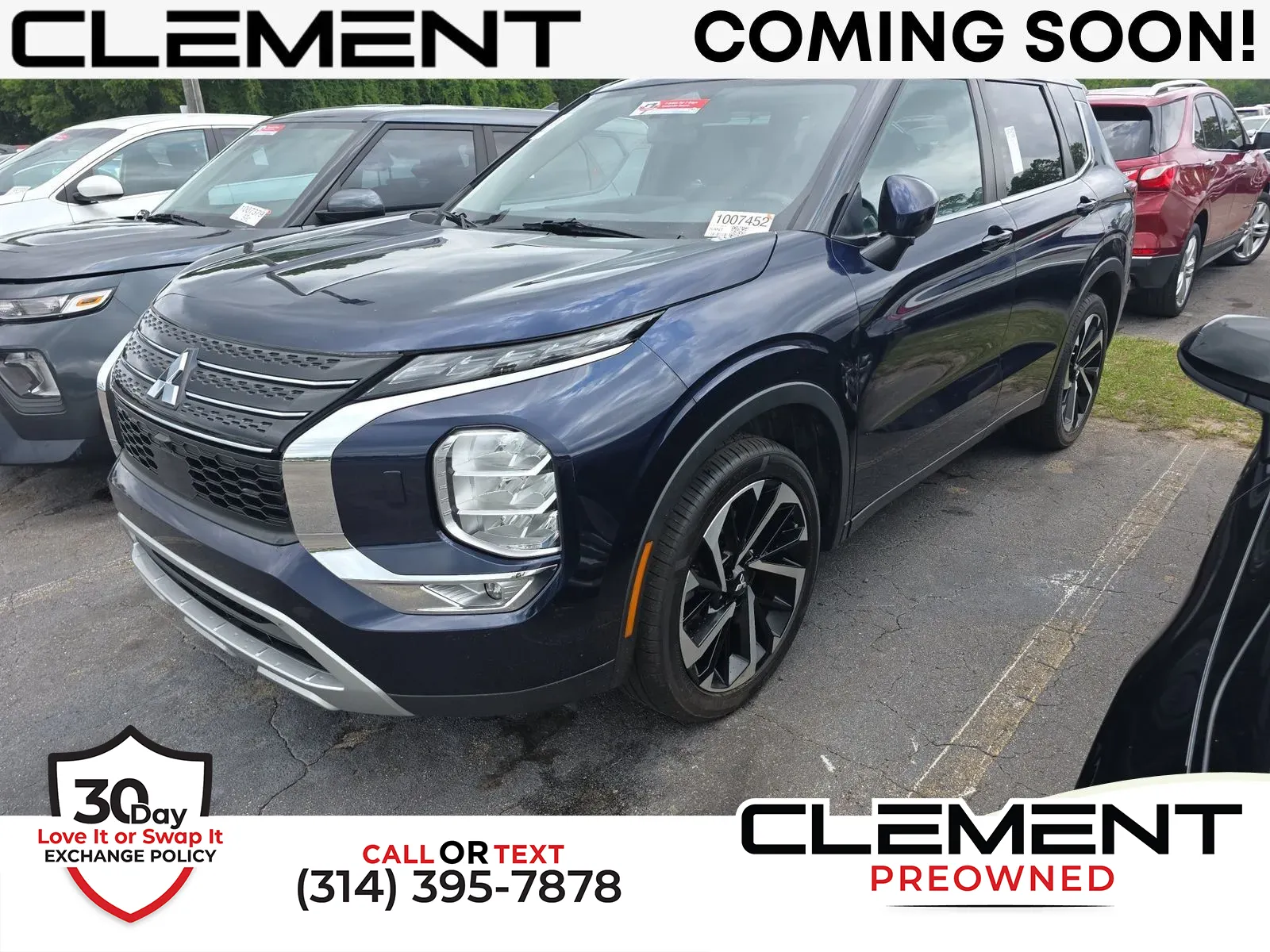 Blue 2023 Mitsubishi Outlander SE for sale in Florissant, MO