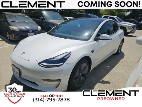 White 2021 Tesla Model 3 Standard Range Plus for sale in Florissant, MO