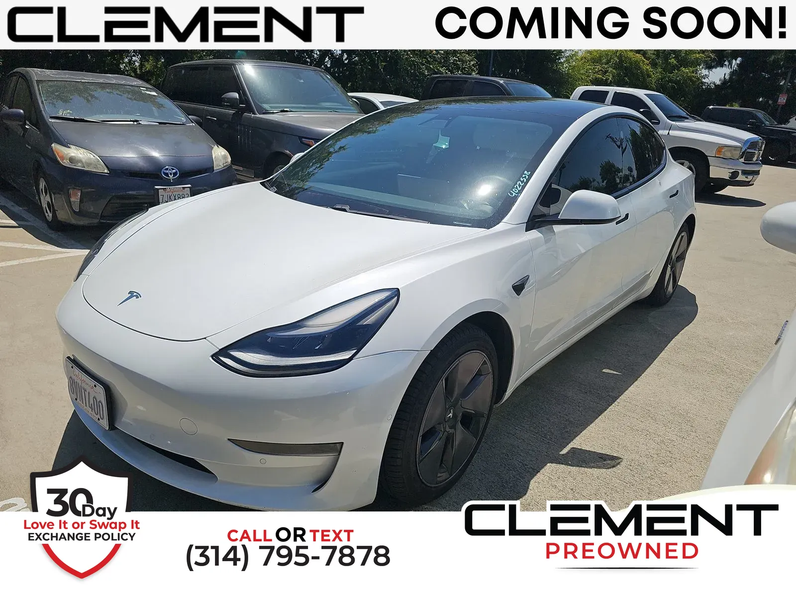 White 2021 Tesla Model 3 Standard Range Plus for sale in Florissant, MO