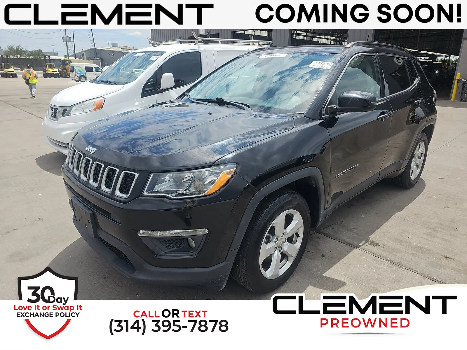 Black 2020 Jeep Compass Latitude for sale in Florissant, MO