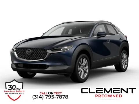 White 2024 Mazda CX-30 2.5 S Preferred Package for sale in Florissant, MO