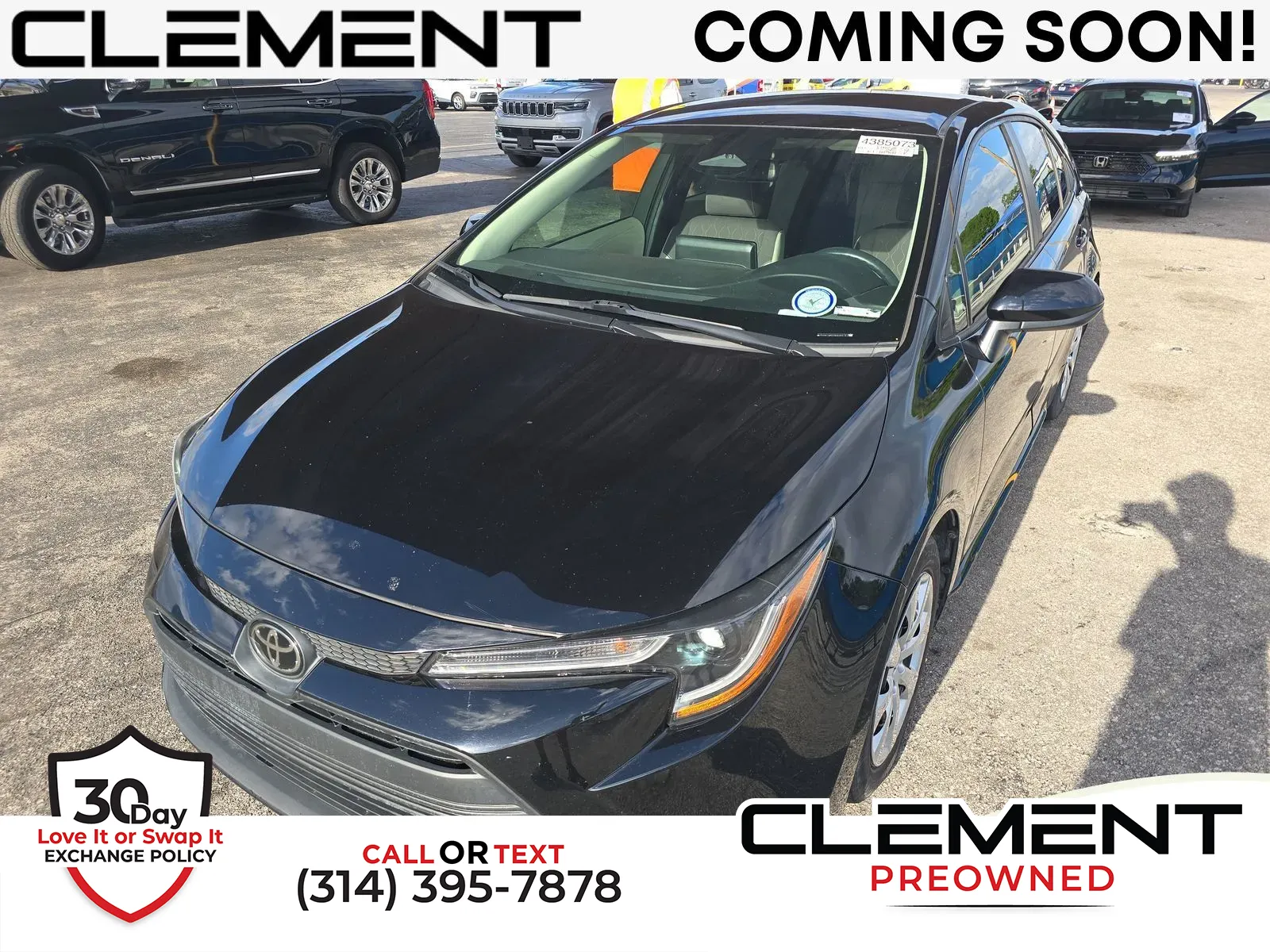 Black 2023 Toyota Corolla LE for sale in Florissant, MO