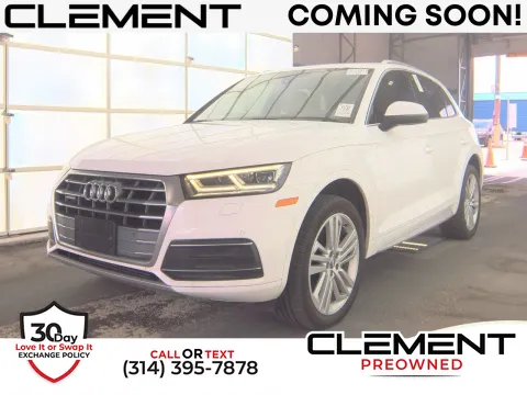 White 2020 Audi Q5 45 Premium Plus for sale in Florissant, MO