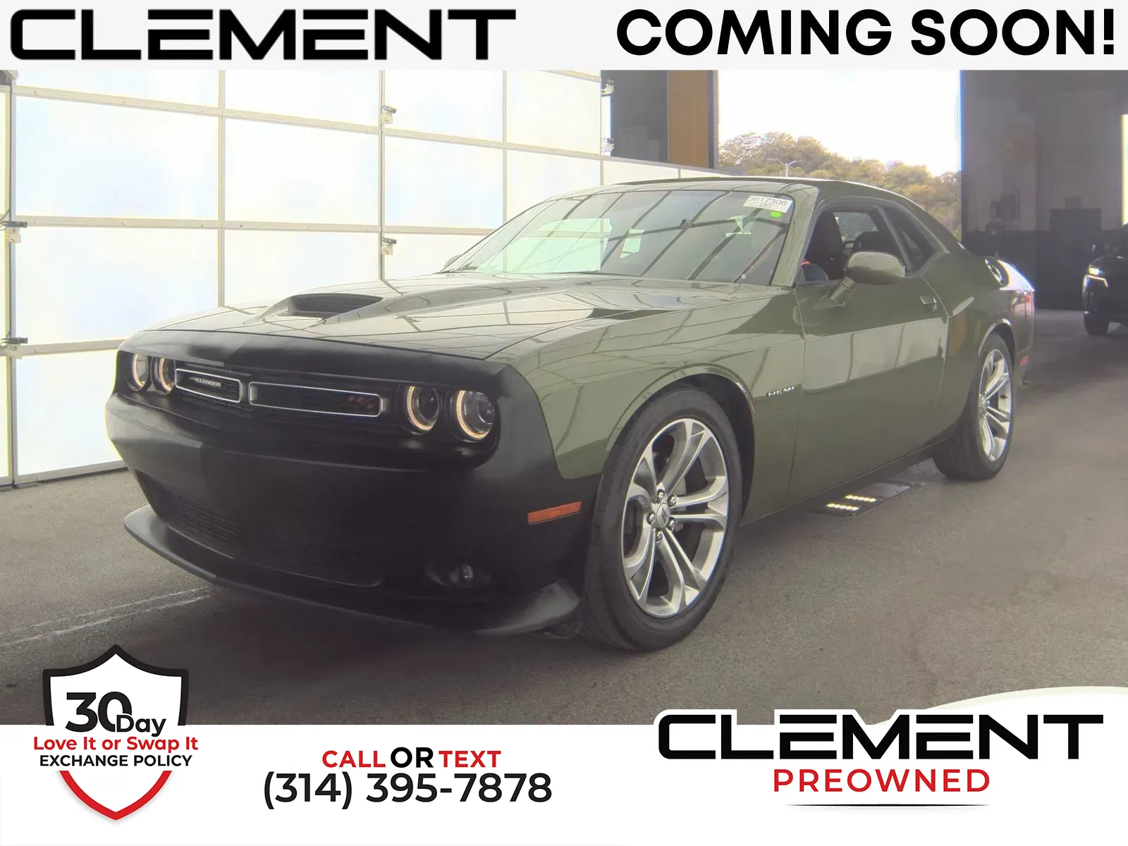 Green 2021 Dodge Challenger R/T for sale in Florissant, MO