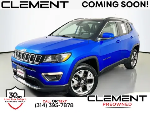 Blue 2019 Jeep Compass Limited for sale in Florissant, MO