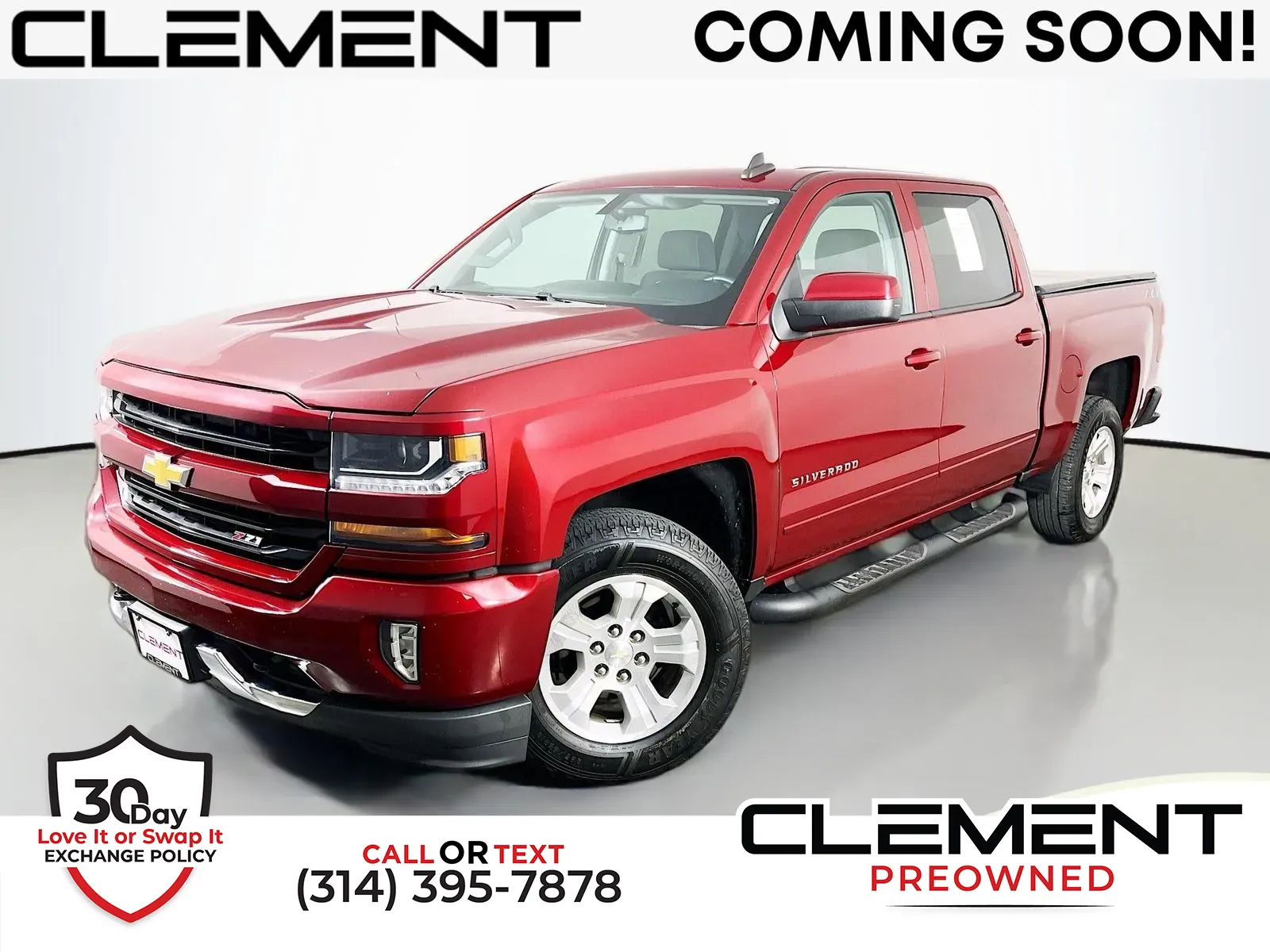 Red 2018 Chevrolet Silverado 1500 LT for sale in Florissant, MO
