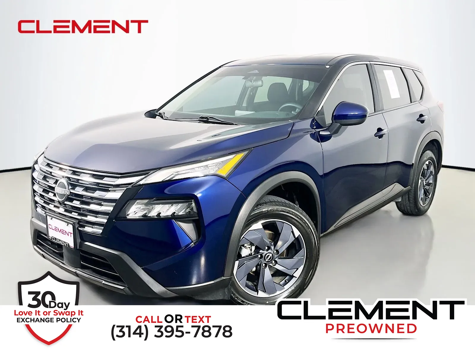 Blue 2024 Nissan Rogue SV for sale in Florissant, MO