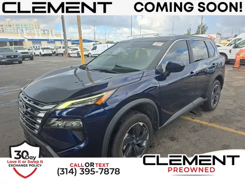 Blue 2024 Nissan Rogue SV for sale in Florissant, MO