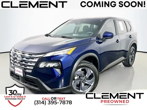 Blue 2024 Nissan Rogue SV for sale in Florissant, MO