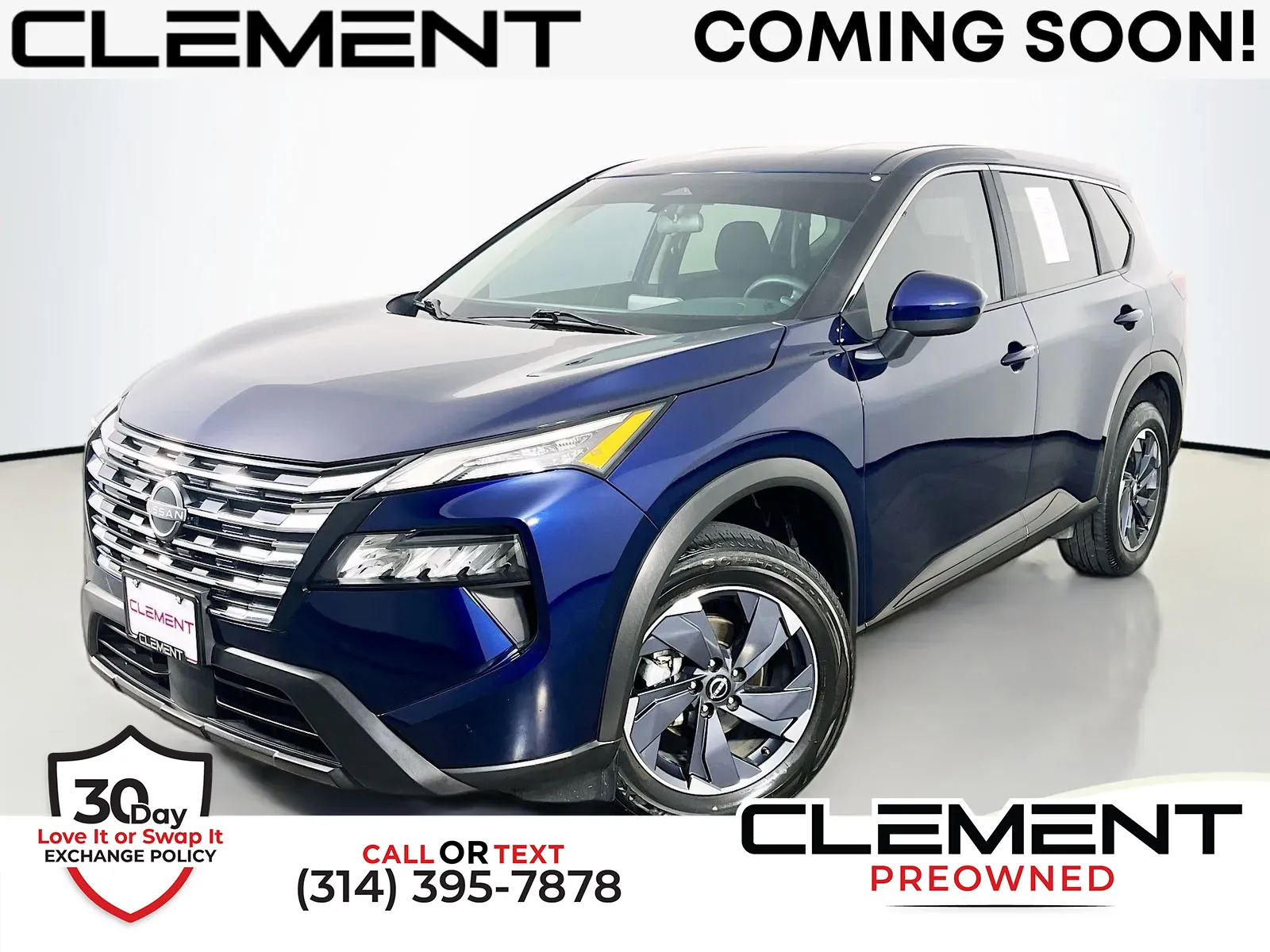 Blue 2024 Nissan Rogue SV for sale in Florissant, MO