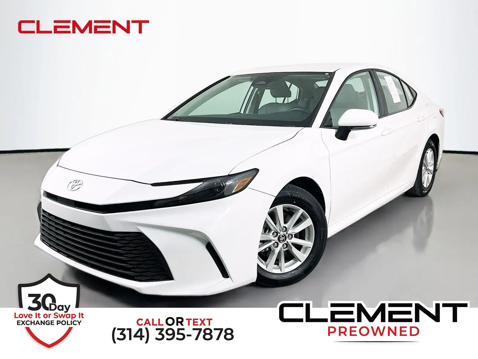 White 2025 Toyota Camry LE for sale in Florissant, MO