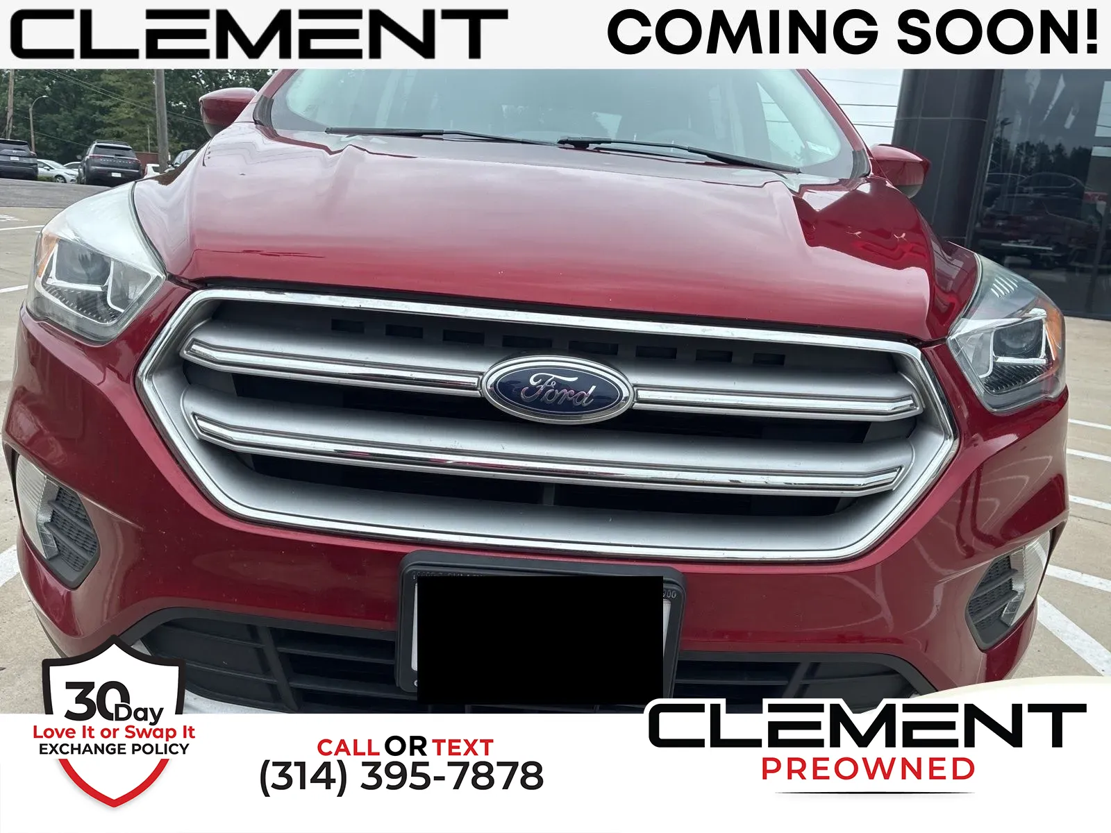 Red 2017 Ford Escape SE for sale in Florissant, MO