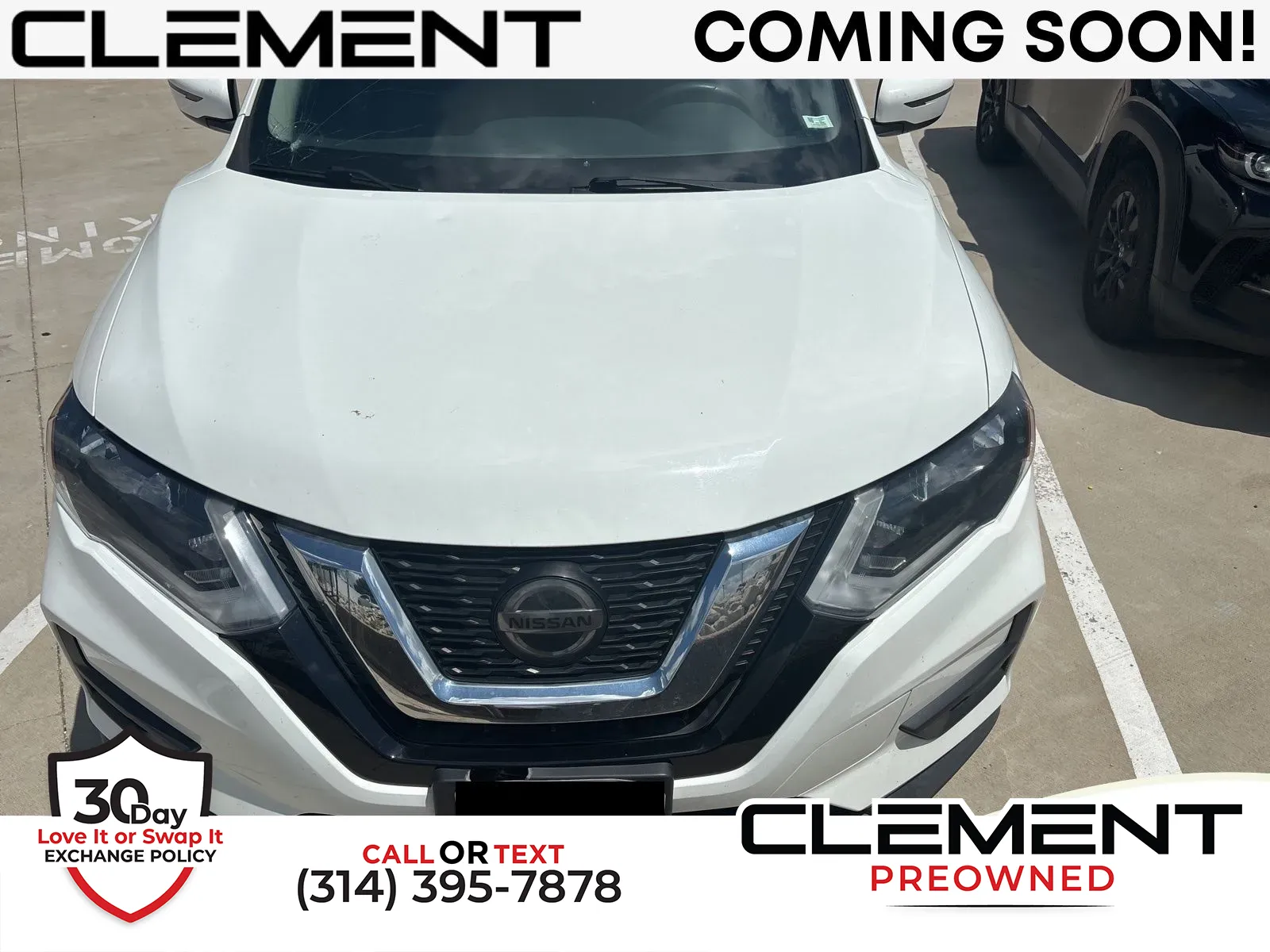 White 2018 Nissan Rogue SV for sale in Florissant, MO