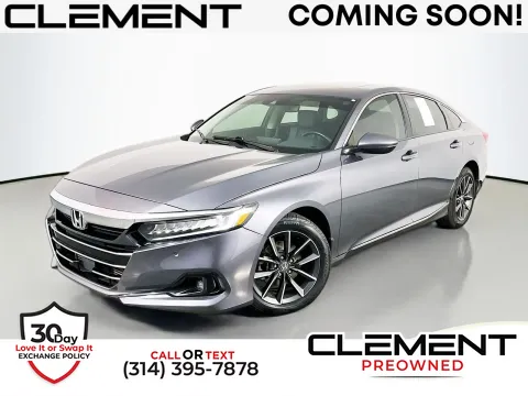 Silver 2021 Honda Accord EX-L for sale in Florissant, MO