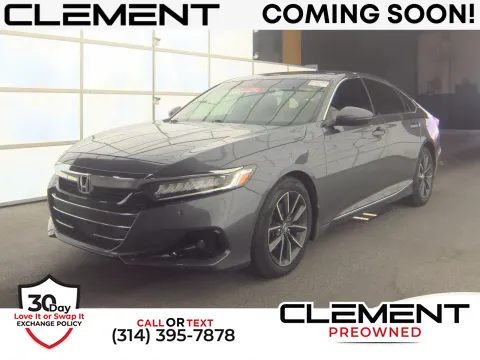 Silver 2021 Honda Accord EX-L for sale in Florissant, MO