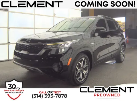 Black 2021 Kia Seltos EX for sale in Florissant, MO