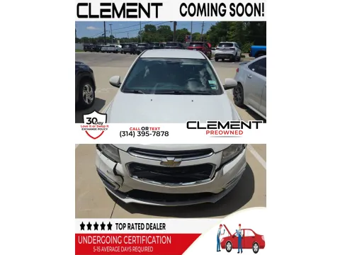 White 2015 Chevrolet Cruze 1LT for sale in Florissant, MO