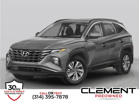 Gray 2023 Hyundai Tucson Hybrid Blue for sale in Florissant, MO