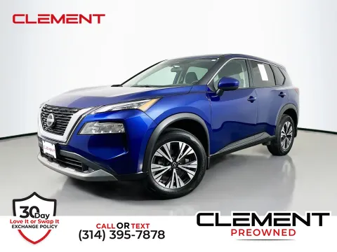 Blue 2023 Nissan Rogue SV for sale in Florissant, MO