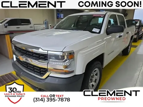 White 2018 Chevrolet Silverado 1500 WT for sale in Florissant, MO