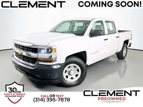 White 2018 Chevrolet Silverado 1500 WT for sale in Florissant, MO