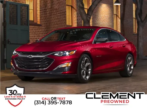 Black 2021 Chevrolet Malibu LT for sale in Florissant, MO