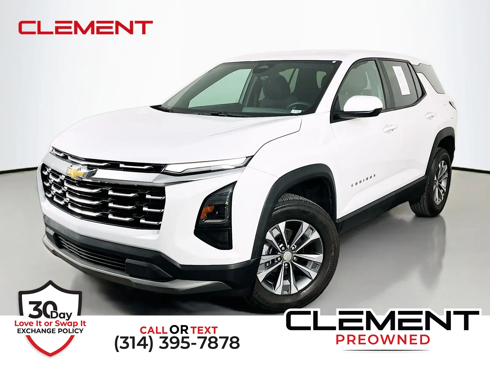 White 2025 Chevrolet Equinox LT for sale in Florissant, MO