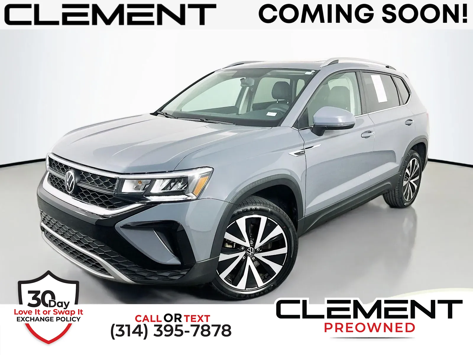 Gray 2022 Volkswagen Taos 1.5T SE for sale in Florissant, MO