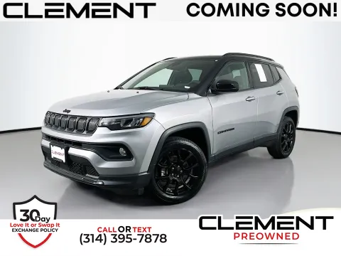 Silver 2022 Jeep Compass Latitude for sale in Florissant, MO