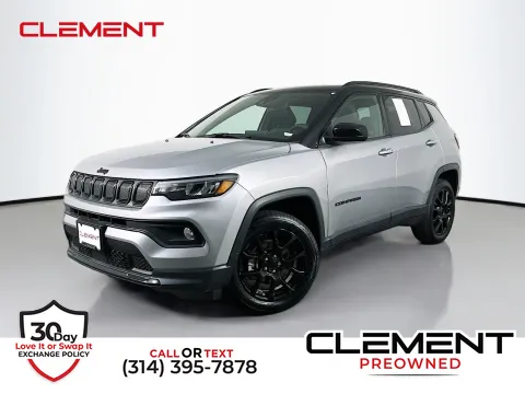 Silver 2022 Jeep Compass Latitude for sale in Florissant, MO