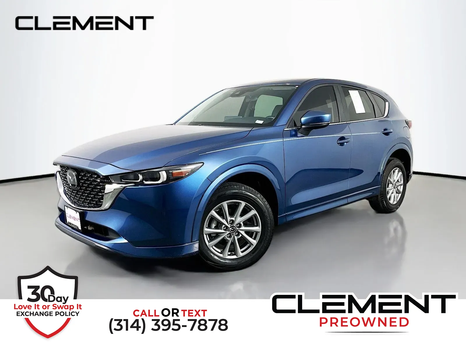 Blue 2024 Mazda CX-5 2.5 S Select Package for sale in Florissant, MO