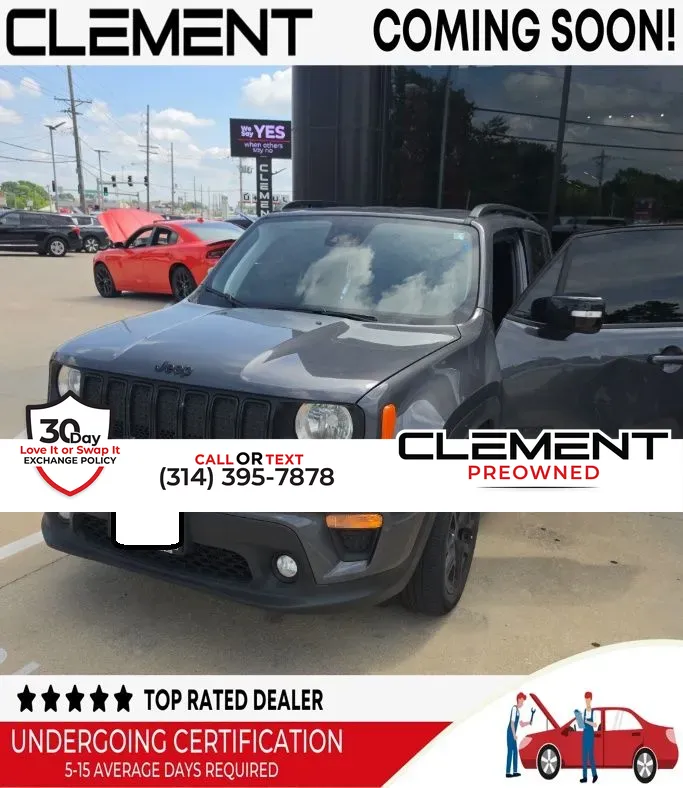 Gray 2023 Jeep Renegade Altitude for sale in Florissant, MO