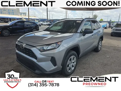 Silver 2021 Toyota RAV4 LE for sale in Florissant, MO