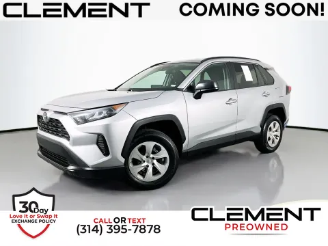 Silver 2021 Toyota RAV4 LE for sale in Florissant, MO