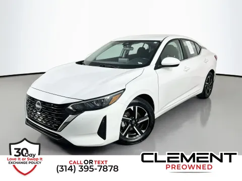 White 2024 Nissan Sentra SV for sale in Florissant, MO