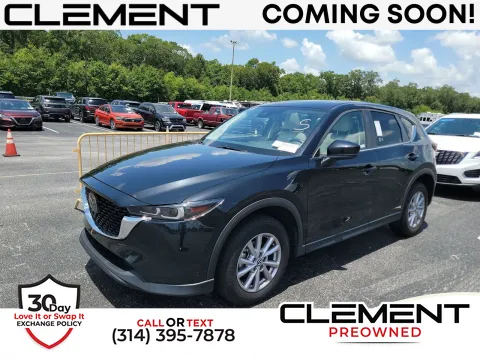 Black 2023 Mazda CX-5 2.5 S Preferred Package for sale in Florissant, MO
