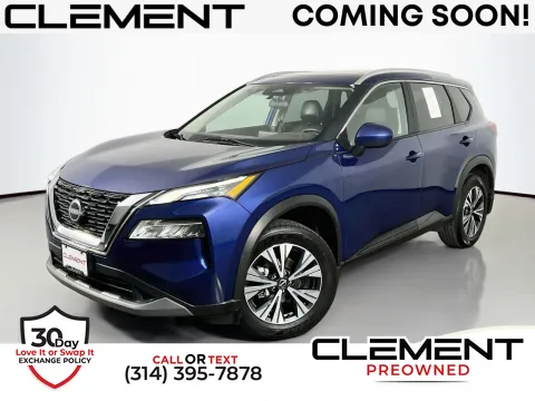 Blue 2023 Nissan Rogue SV for sale in Florissant, MO