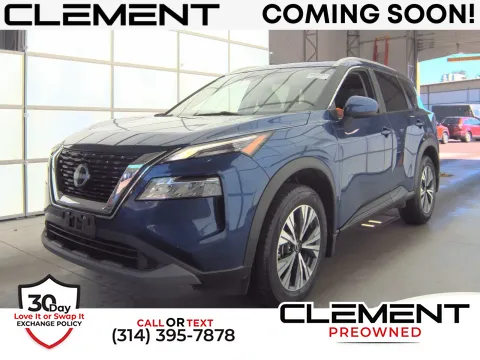 Blue 2023 Nissan Rogue SV for sale in Florissant, MO