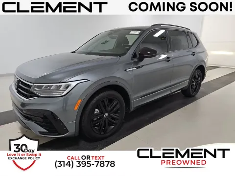 Gray 2022 Volkswagen Tiguan 2.0T SE R-Line Black for sale in Florissant, MO