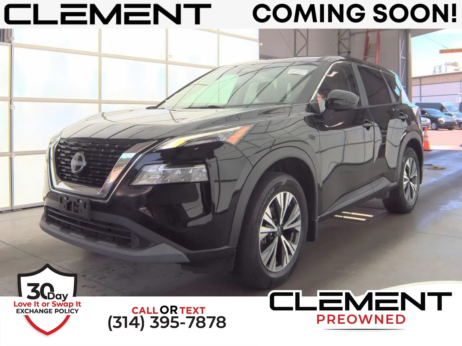 Black 2023 Nissan Rogue SV for sale in Florissant, MO