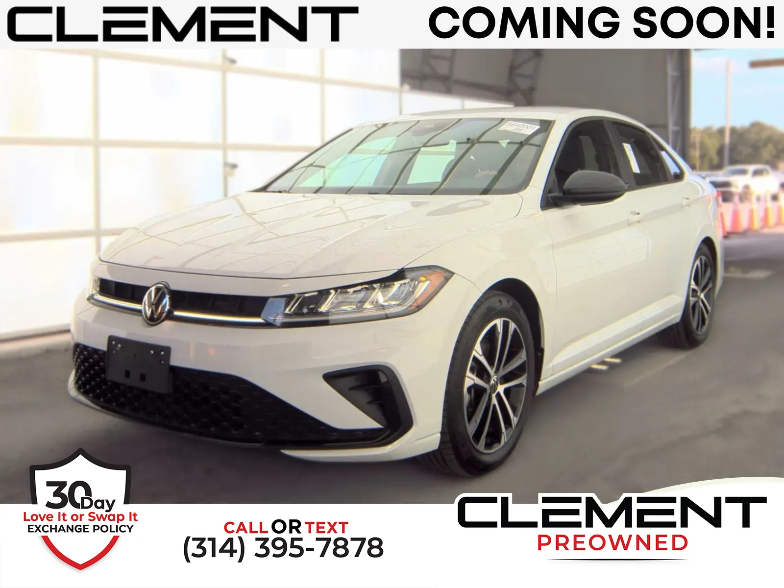 White 2025 Volkswagen Jetta 1.5T Sport for sale in Florissant, MO